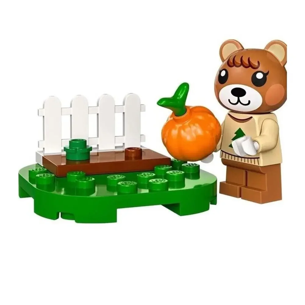 LEGO Animal Crossing 30662 Maple's Pumpkin Garden Polybag Bear Cute NEW